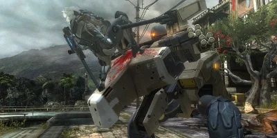 fighting a robot