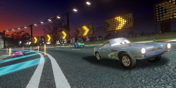 Finn McMissile, leading a race