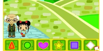 A game involving shapes