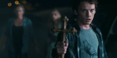 Charley Holding Cross