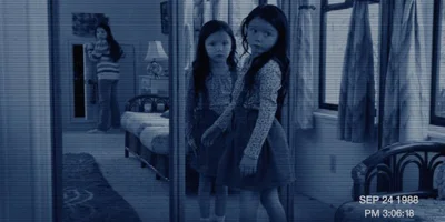 Katie and Kristi in Mirror