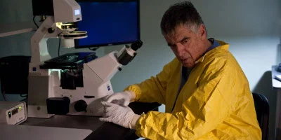 Virus Under Microscope