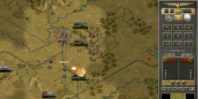 Tanks in the attack
