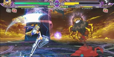 woman fighting alien form character