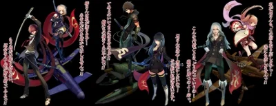 montage of different characters
