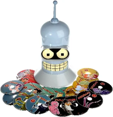 Futurama Bender Head Edition - Exploded Packshot