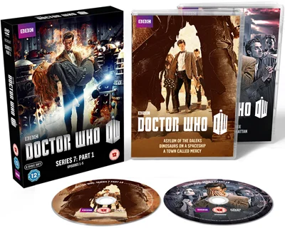 Doctor Who Series 7 Part 1 Exploded Packshot