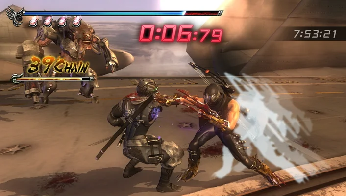 fight scene with count down