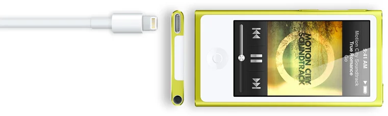 iPod Nano 7th Generation Lighnting Connection