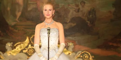 Grace Kelly and Microphone