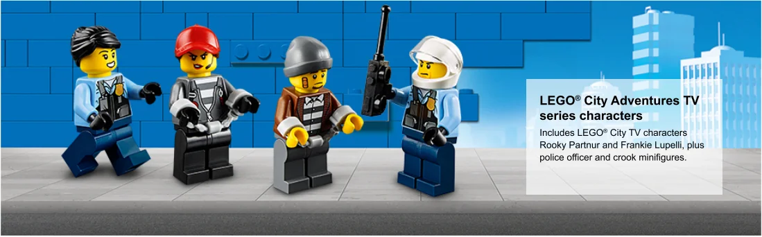 close up of minifigures