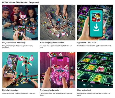 close up of minifigures