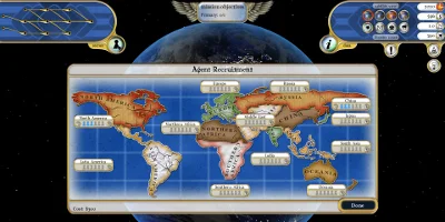 world map overview