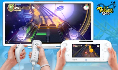 rabbids on rollercoastrer