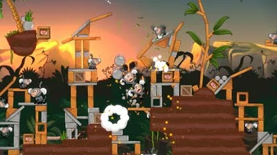 Angry Birds Monkey Level