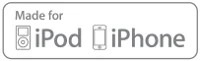 Made for iPod and iPhone Made for iPod and iPhone