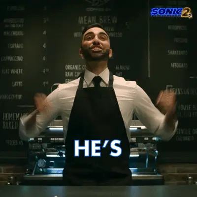 Agent Stone throws his arms to his side and screams He's back