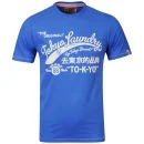 Tokyo Laundry Men's Fumio T-Shirt - Washed Jet Blue - S - Washed Jet Blue Image 1