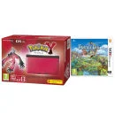 Nintendo 3DS XL Red and Black Console - Includes Pokémon Y & Fantasy Life Image 1