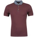 Boxfresh Men's Kame Polo Shirt - Catawba Grape - S - Catawba Grape Image 1