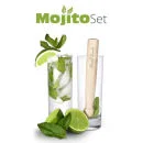Mojito Glasses with Muddler Image 1