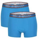 Ben Sherman Men's 2-Pack Boxers - Blue, Navy and Red Stripe - S - Blue Navy and Red Stripe Image 1