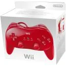 Official Nintendo Wii Classic Controller Pro - Red Image 1