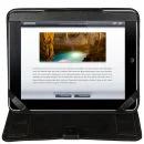 Fuse Leather iPad Folio Case – Black Image 1