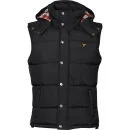 Le Breve Men's Paddy 11 Gilet - Black - S - Black Image 1