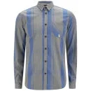 Jack & Jones Men's Walter Checked Shirt - Grey Melange - S - Grey Image 1