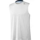 adidas Men's Classic Sleeveless Training T-Shirt - Solar White - S - Solar White Image 1