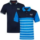 Everlast Men's 2 Pack Polo Shirt - Navy / Cobalt - S - Navy / Cobalt Image 1