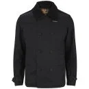 Ringspun Men's Duncs Borg Lined Peacoat - Charcoal - S - Charcoal Image 1