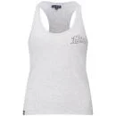 Tokyo Laundry Women's Maddie Racer Back Tee - White Grey Marl - 8 - White Grey Marl Image 1