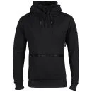 Brave Soul Men's Cyber Hooded Sweatshirt - Charcoal - S - Charcoal Image 1