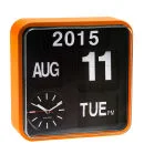 Karlsson Wall Clock Mini Flip - Orange Image 1