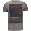 Soul Star Men's Washlab T-Shirt - Light Burgundy - S - Burgundy Image 1