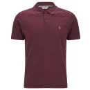 Original Penguin Men's EU Slim Fit Daddy Polo Shirt - Burgundy - S - Burgundy Image 1