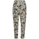 ONLY Women's Trixie Printed Trousers - Pumice Stone - XS/UK 6 - Grey Image 1