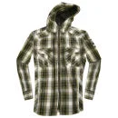 Brave Soul Men's Piaget Hooded Shirt - White - S - White Image 1