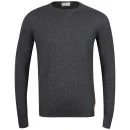 Boxfresh Men's Gafna 14 Gauge Crew Neck Sweater - Charcoal - S - Charcoal Image 1