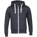Crosshatch Men's Clatcher Hooded Sweatshirt Jacket - Navy Marl - S - Navy Marl Image 1
