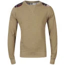 Brave Soul Men's Hector Sweatshirt - Light Brown - S - Light Brown Image 1