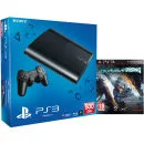 PS3: New Sony PlayStation 3 Slim Console (500 GB) - Black - Includes (Metal Gear Rising: Revengeance) Image 1