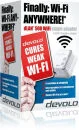 Devolo dLAN 500 Wifi Single Adapter Image 1