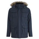 Brave Soul Men's Canada Jacket - Navy - S Image 1