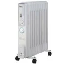 Pifco 2500W Oil Filled Radiator with Timer Image 1