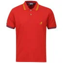 Kangol Men's Glute Polo-Shirt - Light Red - S - Light Red Image 1