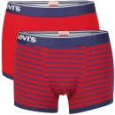 Levi's Men's Lucas 2-Pack Boxer Shorts - Navy/Red - S - Multi Image 1