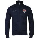 Nike Men's Usa Authentic N98 Track Top - Navy/White - S - Navy/White Image 1